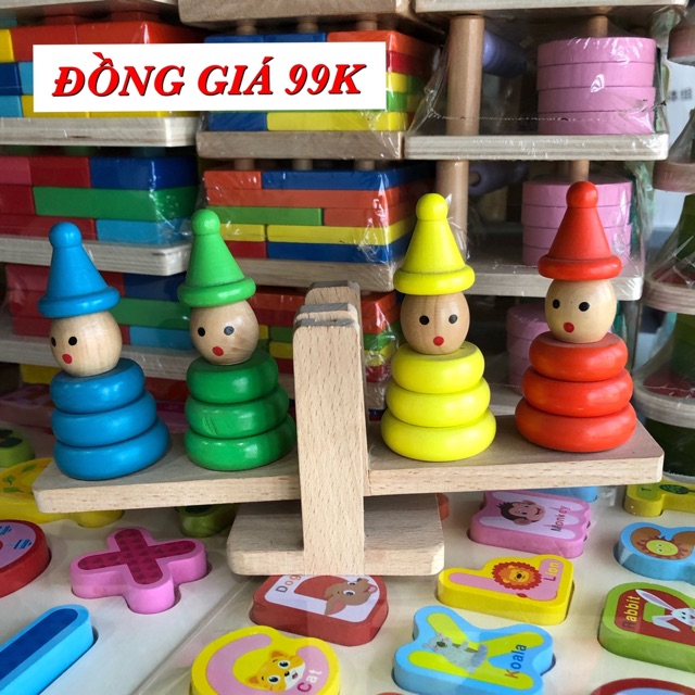 Đồ chơi gỗ - Các sản phẩm đồ chơi thông minh bằng gỗ giảm giá đặc biệt - DOZKIDZ