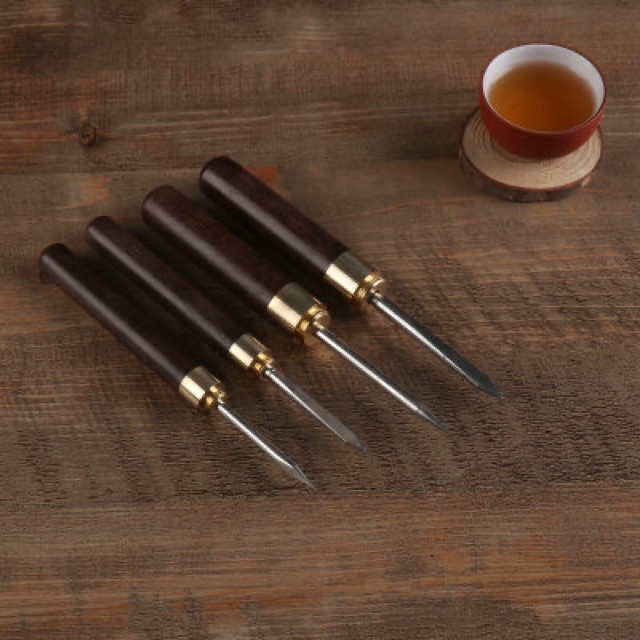 Kim trà tách bánh trà phổ nhĩ -ốp gỗ Đàn Hương cực đẹp( hàng tuyển)