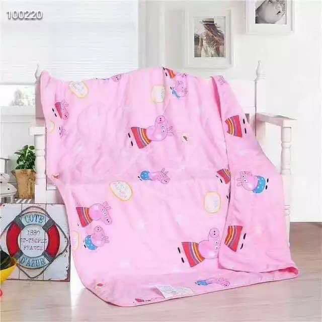 CHĂN ĐŨI HÈ THU TRẺ EM 110X150CM (HÀNG TÚI ZIP) CHUẨN XỊN