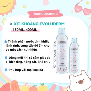 Xịt khoáng Evoluderm