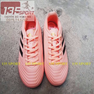 Giày đá bóng Predator 18.4 hồng phấn TF