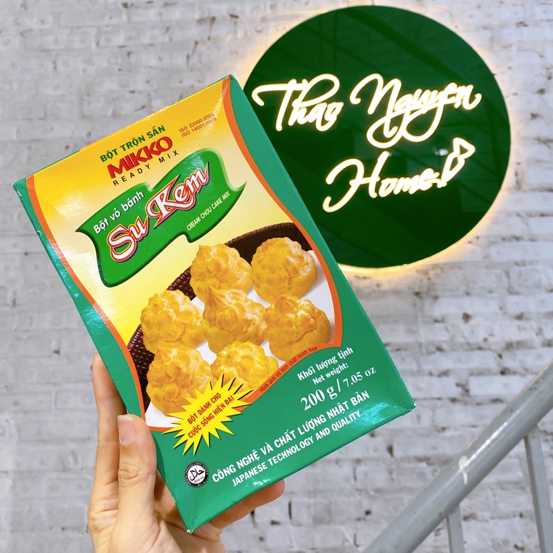 Bột vỏ bánh su kem Mikko hộp 200g