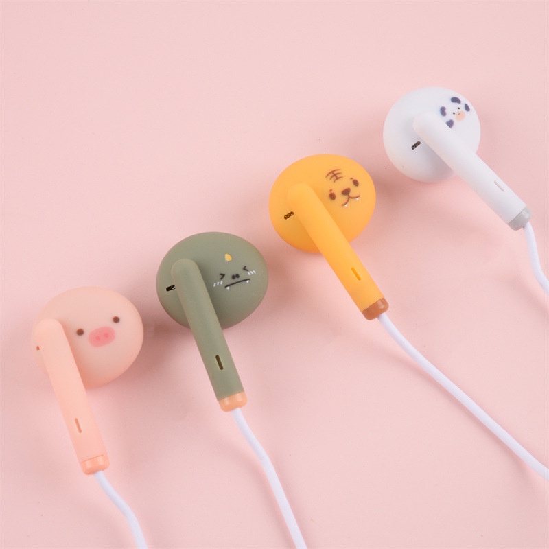 Tai Nghe E-265 in hình thú kèm hộp đựng siêu xinh Roseshop (A28)