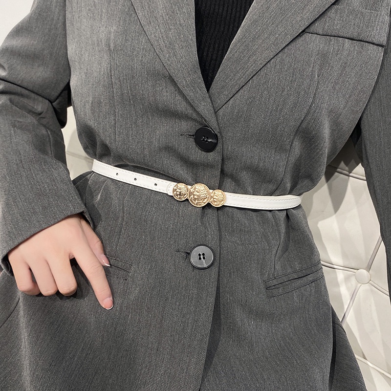 Thắt Lưng Nhỏ Kiểu Hàn Quốc Đơn Giản Trang Trí Đầm/Đầm Thời Trang Cho Nữ