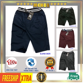 Quần sọt Kaki Nam lưng thun cao cấp đẹp quần short kaki nam KLT-01