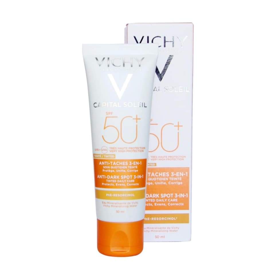 Kem chống nắng Vichy Capital Soleil 3in1 SPF50+ 50ml | BigBuy360 - bigbuy360.vn