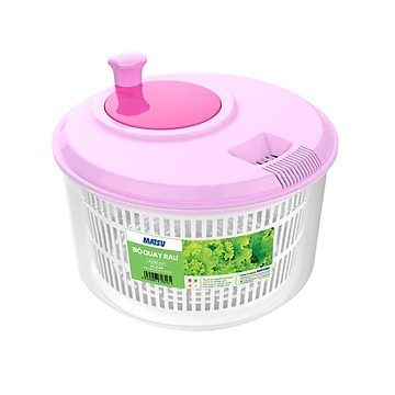 Rổ quay rau sống size lớn khô ráo tức thì, nhựa Duy Tân WALLMART WM107