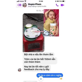 Bột ăn dặm Việt Lộc [2 hộp] [4-10 tháng]