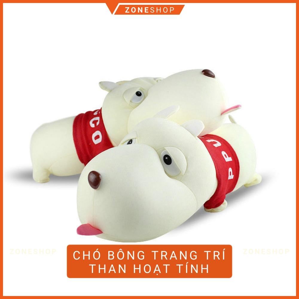 Chó bông than hoạt tính khử mùi, hút ẩm trang trí trong xe ô tô kiểu dáng vui nhộn ZONE SHOP
