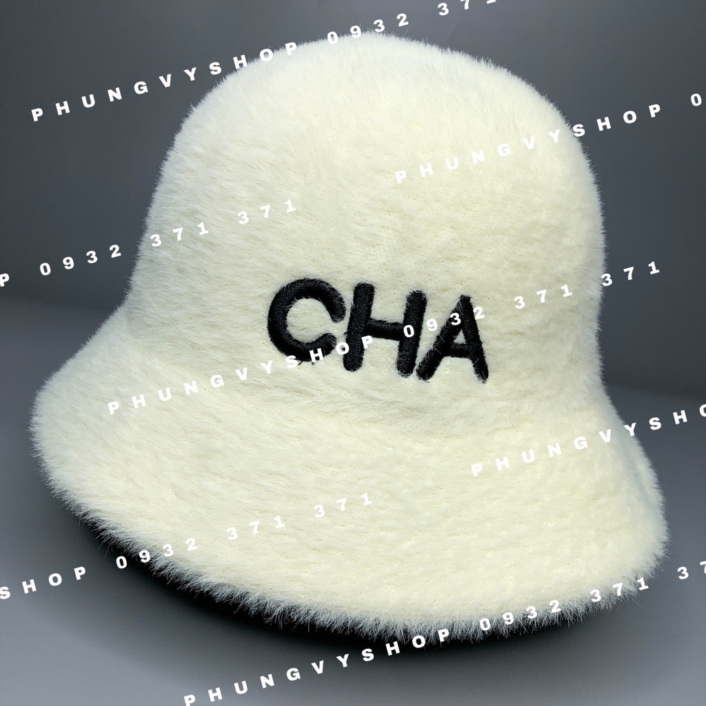 Mũ bucket cực hot unisex nam nữ mùa thu đông giữ ấm - LÔNG GECHA - nón tai bèo vành