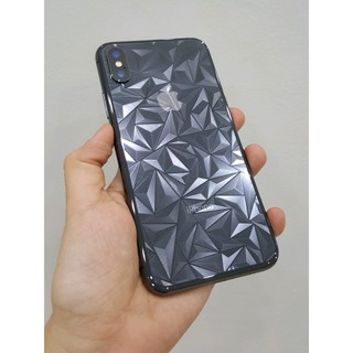 Dán 3D vân kim cương mặt sau iPhone các dòng