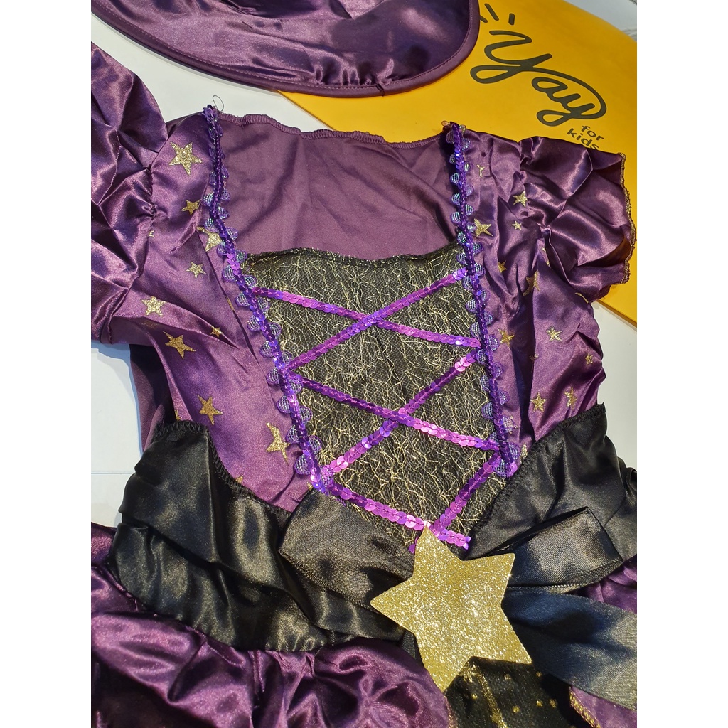 Đồ hóa trang trẻ em - Váy phù thủy sao - FT22122 - Yay