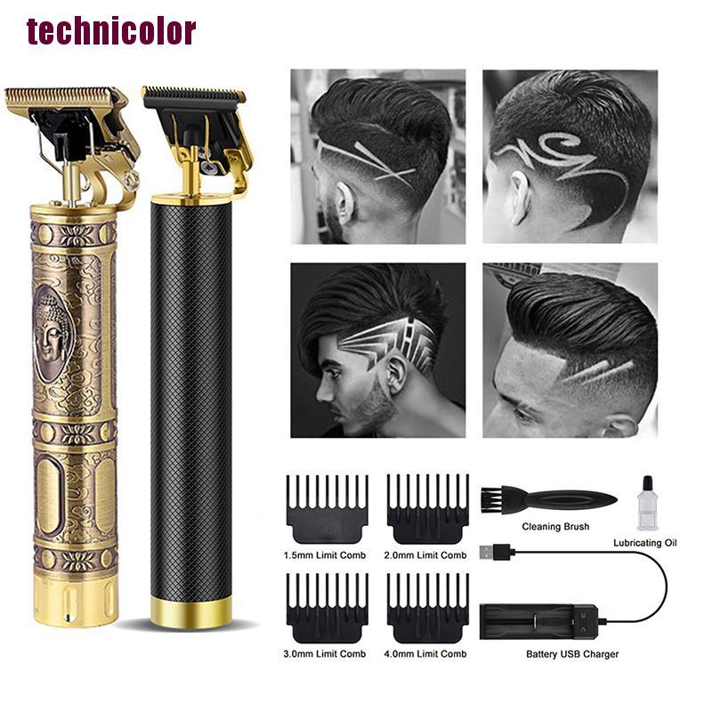 TEvn Professional USB Rechargeable Hair Clipper Electric Barber Beard Haircut Trimmer Glory