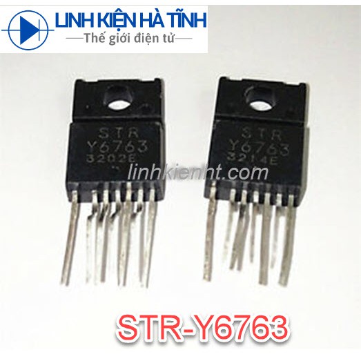 Combo 2 con IC Nguồn STR-Y6763 STRY6763 Y6763 6763 TO-220-7 Mới