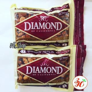 Hạnh nhân rang bơ Diamond date T11/21 Mỹ