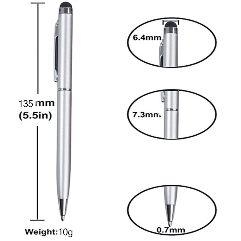 Bút cảm ứng 2 trong 1 dành cho điện thoại Android/ máy tính bảng