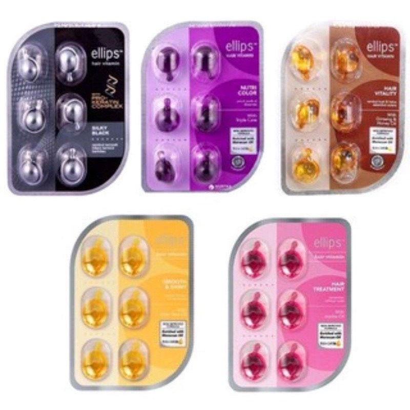 Serum Dưỡng Tóc Ellips Hair Vitamin (1 vỉ/6 viên)