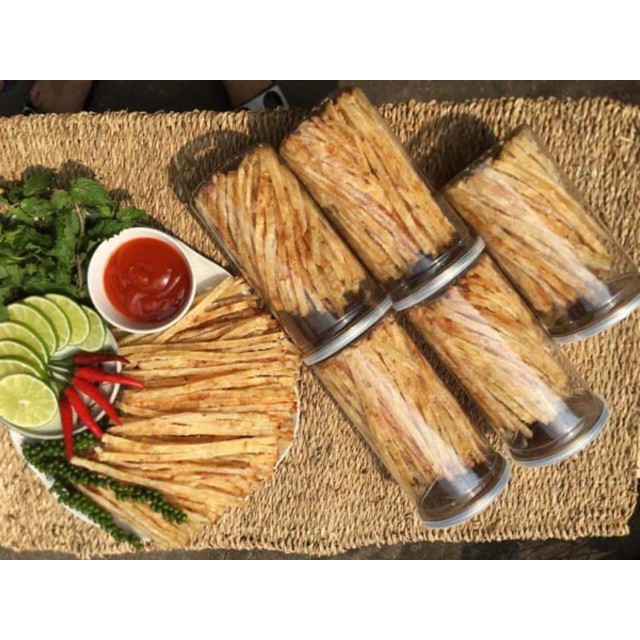 Khô Cá Thiều Que, Khô Cá Thiều Miếng Thịt Cá Thơm, Vị Ngon Hũ 250g - Đồ Ăn Vặt Nhà Làm | BigBuy360 - bigbuy360.vn