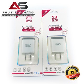 Củ Sạc BYZ 2.1 A [Bảo Hành 1 Tháng]