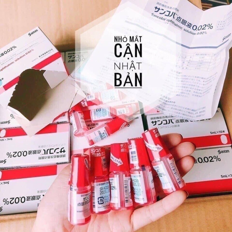 Chai Sancoba chống cận thị Nhật Bản 5ml