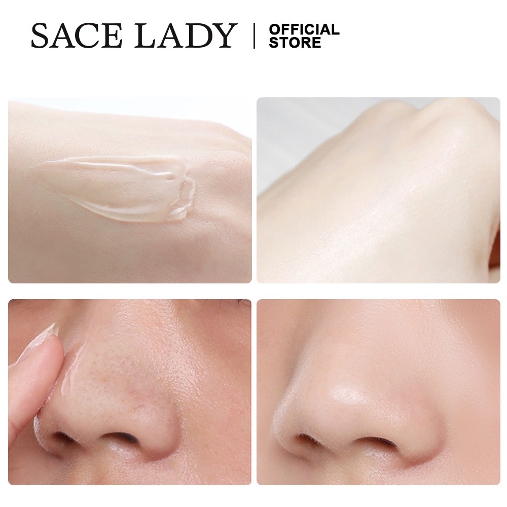 Gel Lót Trang Điểm SACE LADY Che Lỗ Chân Lông Kiểm Soát Dầu Lâu Trôi Dung Tích 6ml - SL211