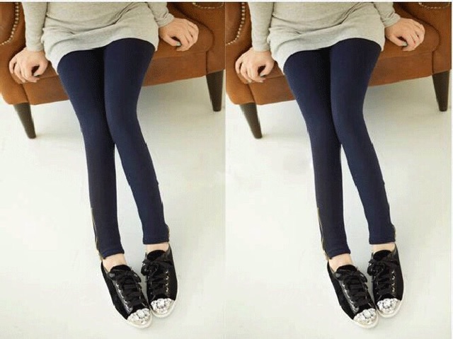 Quần legging nữ Navi có khoá kéo