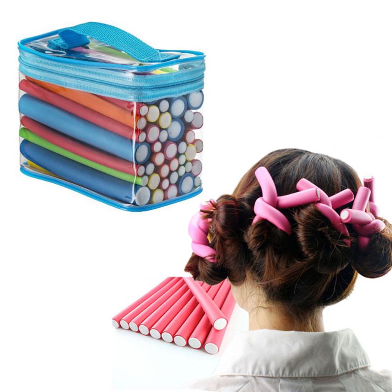 42 Lô Cuốn Tóc Xoăn Linh Hoạt 7 Kích Cỡ Tiện Dụng