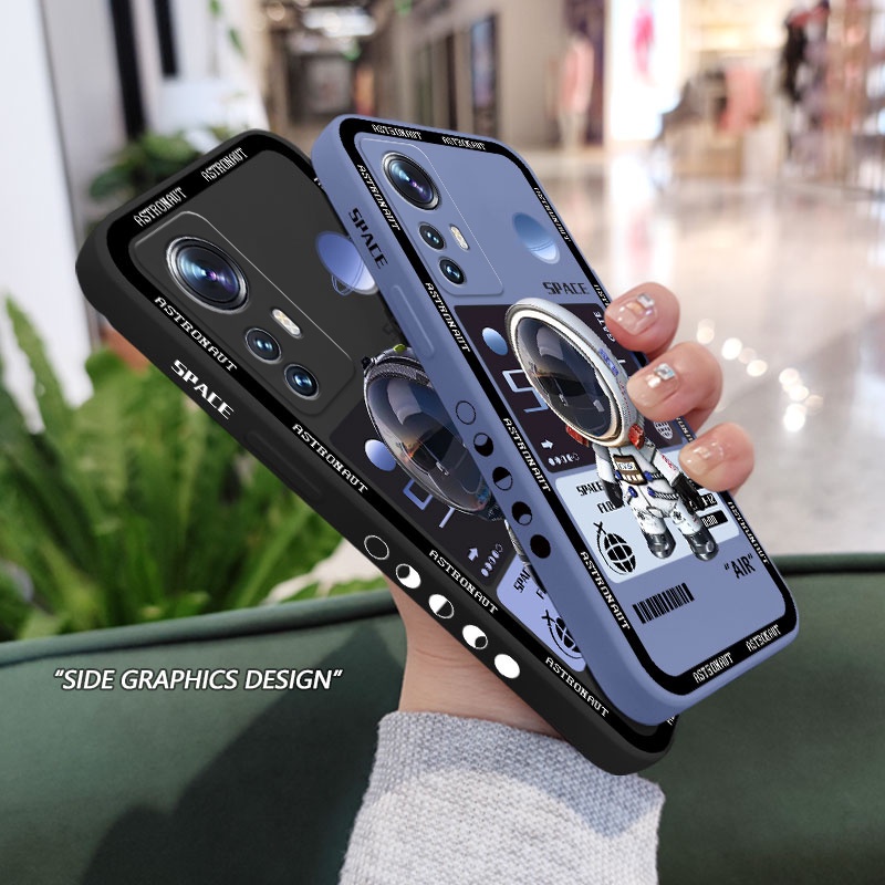 Ốp Điện Thoại Hình Phi Hành Gia Cho Xiaomi Mi 12 12X 12S 11 Pro Lite Ultra 11Lite