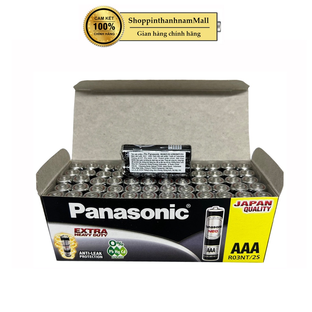 Pin AAA Panasonic R03NT2S đũa thay điều khiển các loại