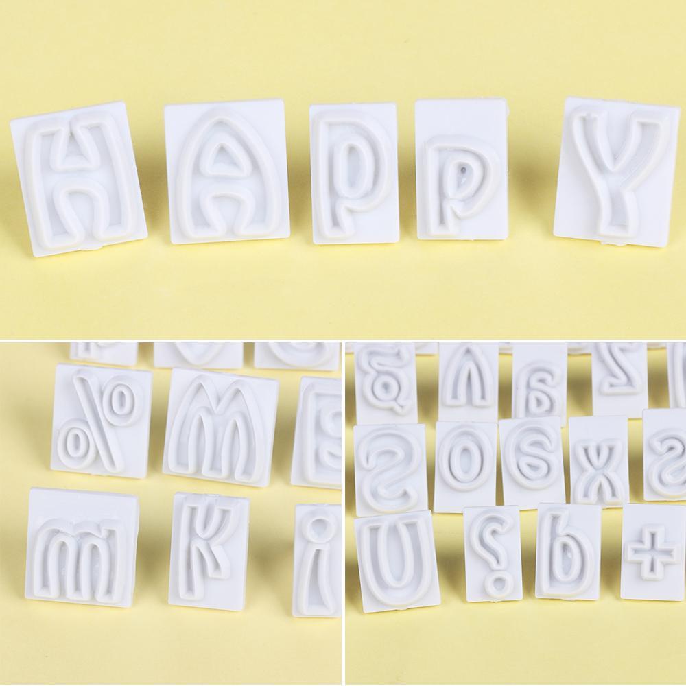 WATTLE Khuôn Silicon Làm Bánh Tạo Hình Chữ Cái Alphabet Độc Đáo Tiện Dụng