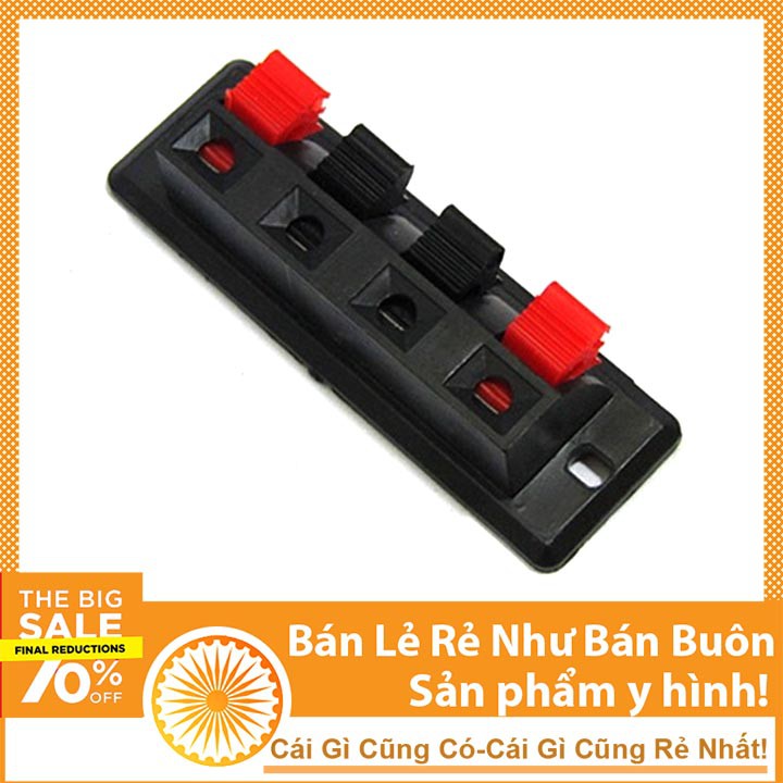 Trạm Kẹp Loa 4 Chân Loại Nhỏ 66mm x 21mm Giá Rẻ