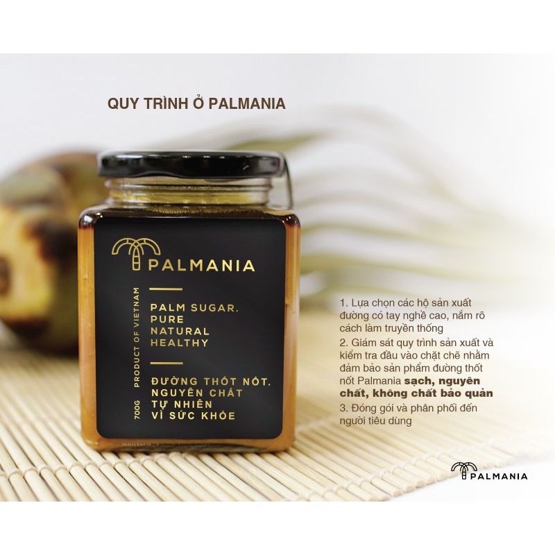 Đường thốt nốt Palmania 600gr