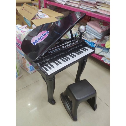 ĐÀN PIANO WINFUN  ĐỒ CHƠI QUÀ TẶNG MERRIES XANH VÀ HỒNG