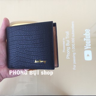 Ví Da Nam Trung Quốc Nội Địa Vân Da Rắn Cao Cấp Chất Mềm Nhiều Ngăn, Bóp Nam, Ví Nam Da Đẹp