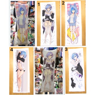 Gối anime RE:ZERO REM dài 40x1m ruột bông hàn quốc/ Gối rem / Gối dài ramrem