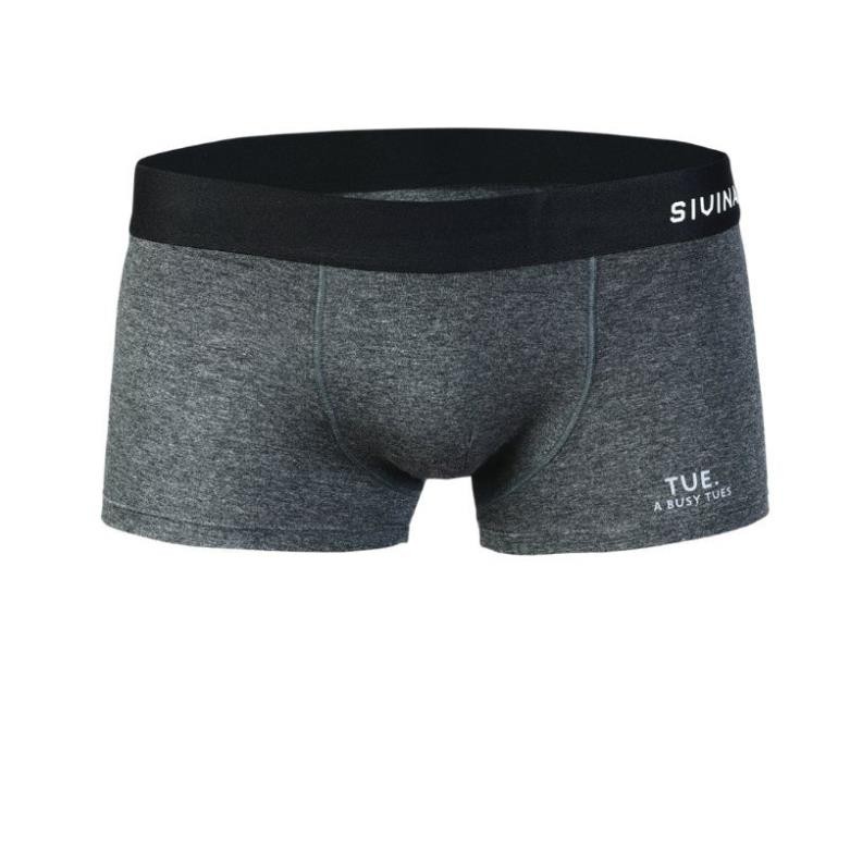 Quần Lót [FREESHIP] Quần Sịp Kháng Khuẩn, Bảo Vệ Sức Khỏe 7 Màu - Quần Lót Boxer Cotton Đùi Cao Cấp SVN04 sexy