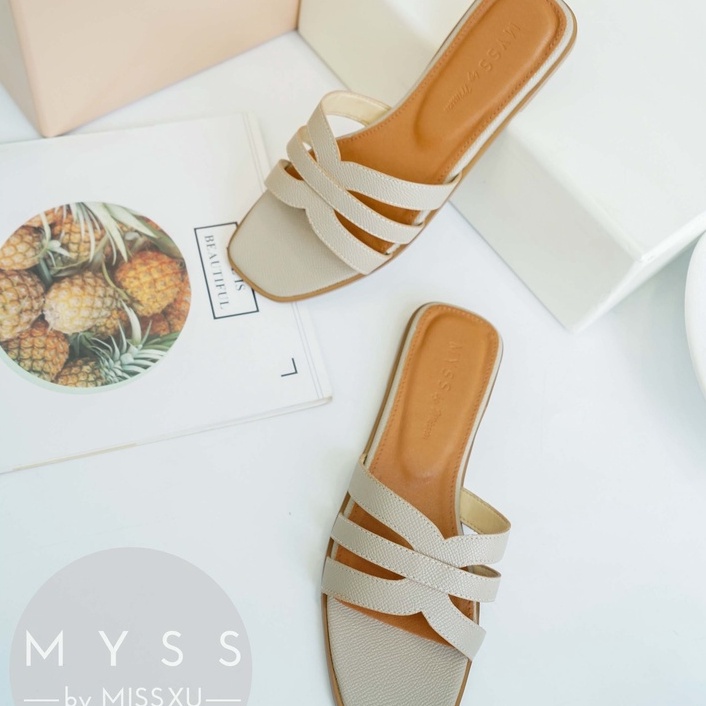Dép nữ quai 3 quai ngang 1.5 cm thời trang MYSS - DE93
