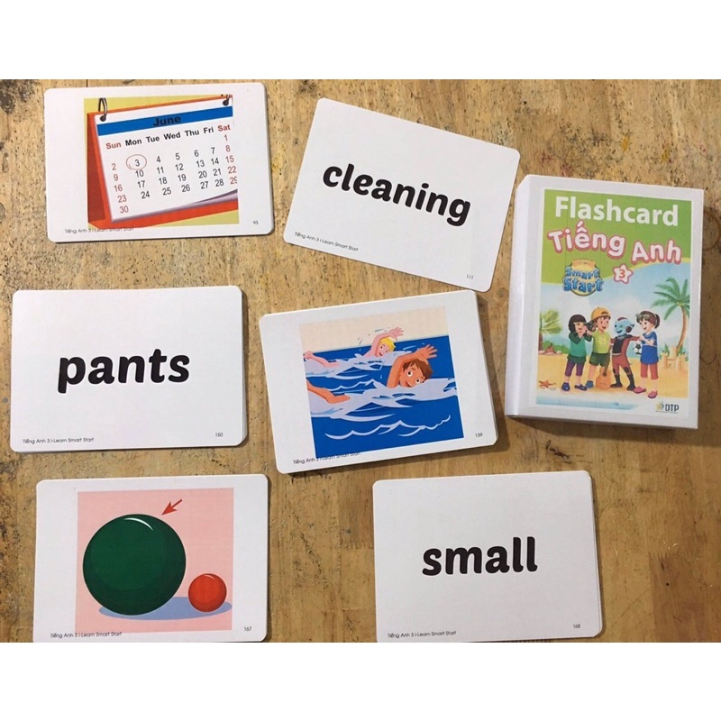 Flash Card Smart Start Lớp 3 Mới 2022