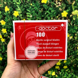 Lưỡi dao mổ số 11 - Hộp 100 Lưỡi Dao Mổ Doctor số 11 - Loại 1
