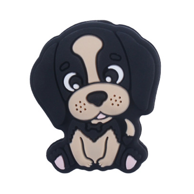 Bộ 3 Món Đồ Chơi Bằng Silicon Hình Thú Hoạt Hình Dễ Thương Trang Trí Cho Chó Gặm