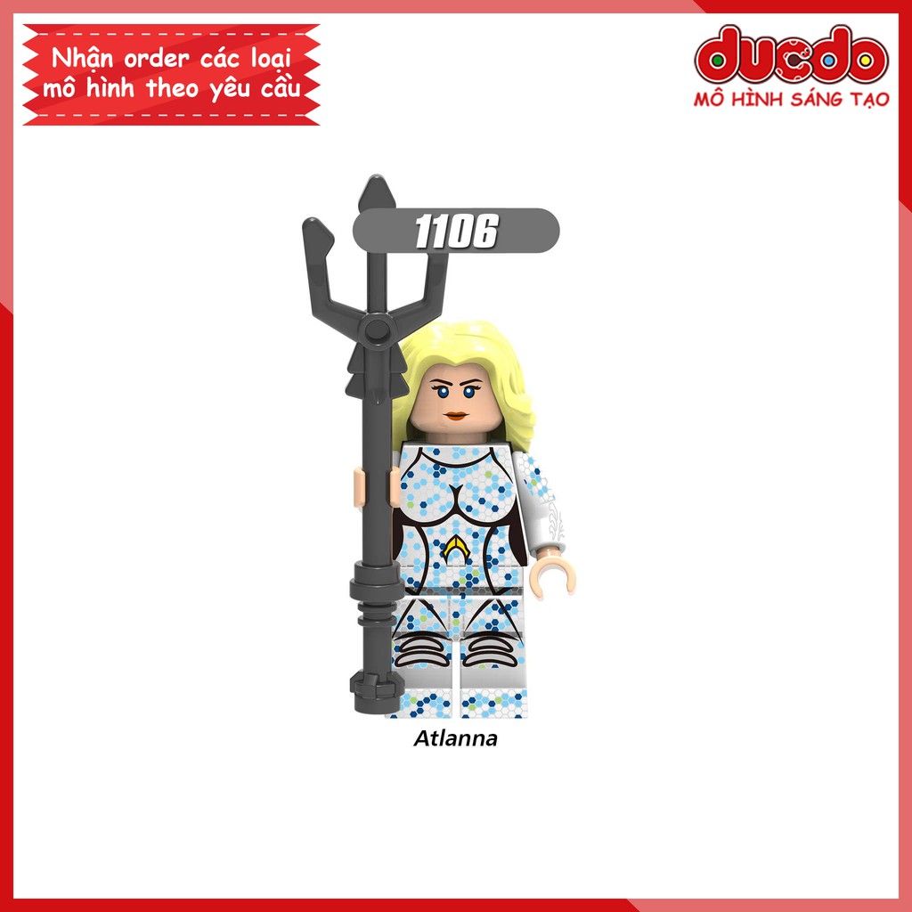 Minifigures các nhân vật Super Hero Aquaman tuyệt đẹp - Đồ chơi Lắp ghép Xếp hình Mini Iron Man Mô hình XINH 0237