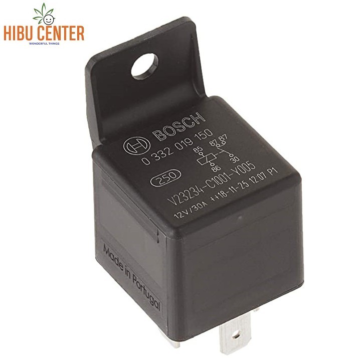 Rờ Le Relay 5 Chân BOSCH 12V 30A Chính Hãng