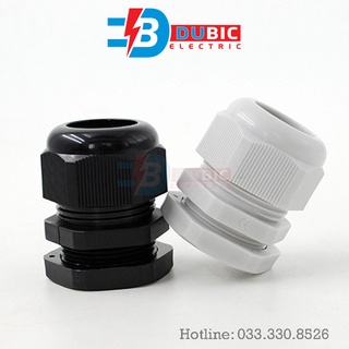 Ốc siết cáp pg nhựa pg7 pg9 pg11 pg13.5 pg19 pg21 pg25 - dubic electric
