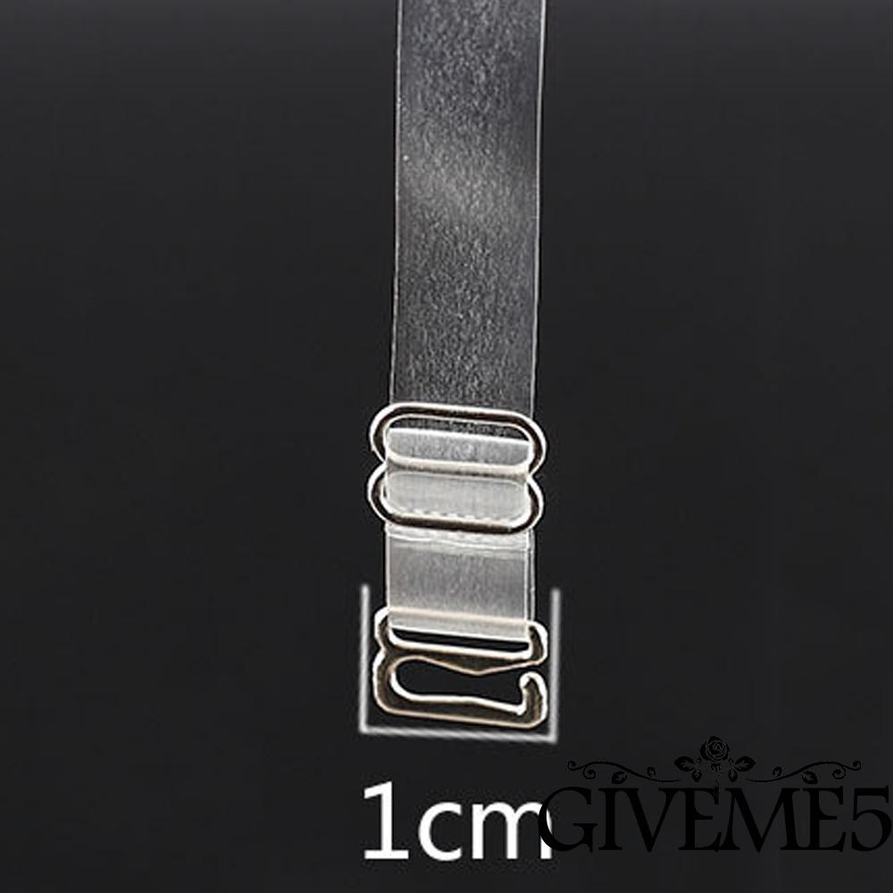 Cặp dây áo ngực trong suốt có khóa bằng kim loại tiện dụng