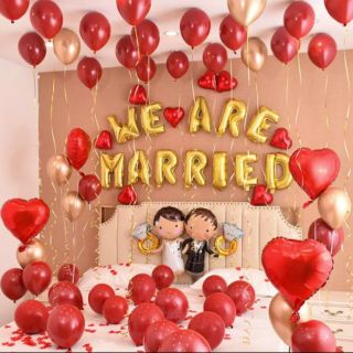 Set bóng bay trang trí đám cưới c30 - Bống Balloon Shop
