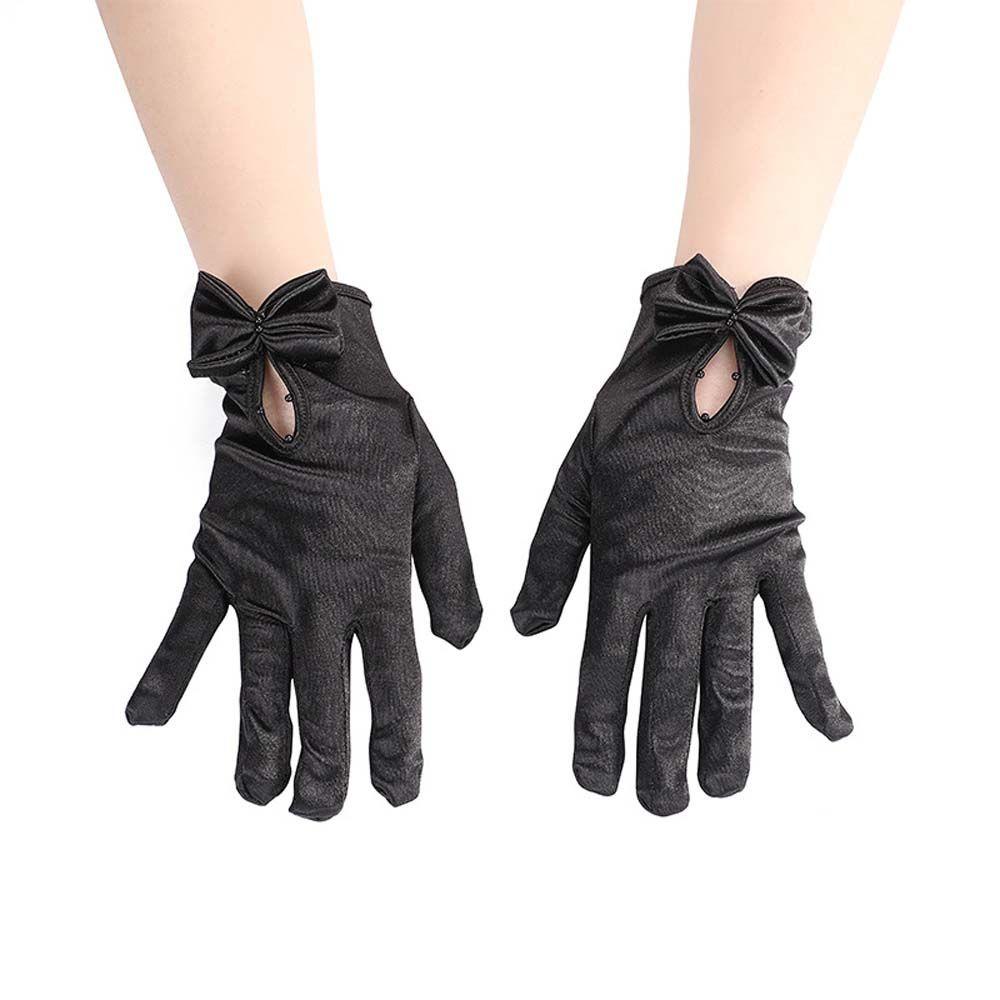 Găng Tay Cô Dâu Màu Đỏ Phong Cách Hàn Quốc Sang Trọng