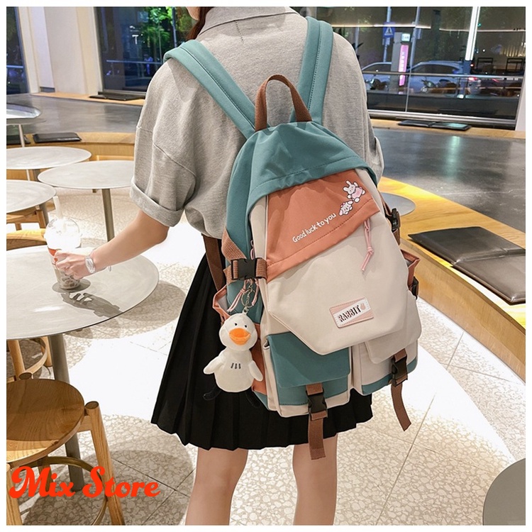 Balo Ulzzang thời trang phong cách Hàn Quốc mới nhất 2021 Mixstore