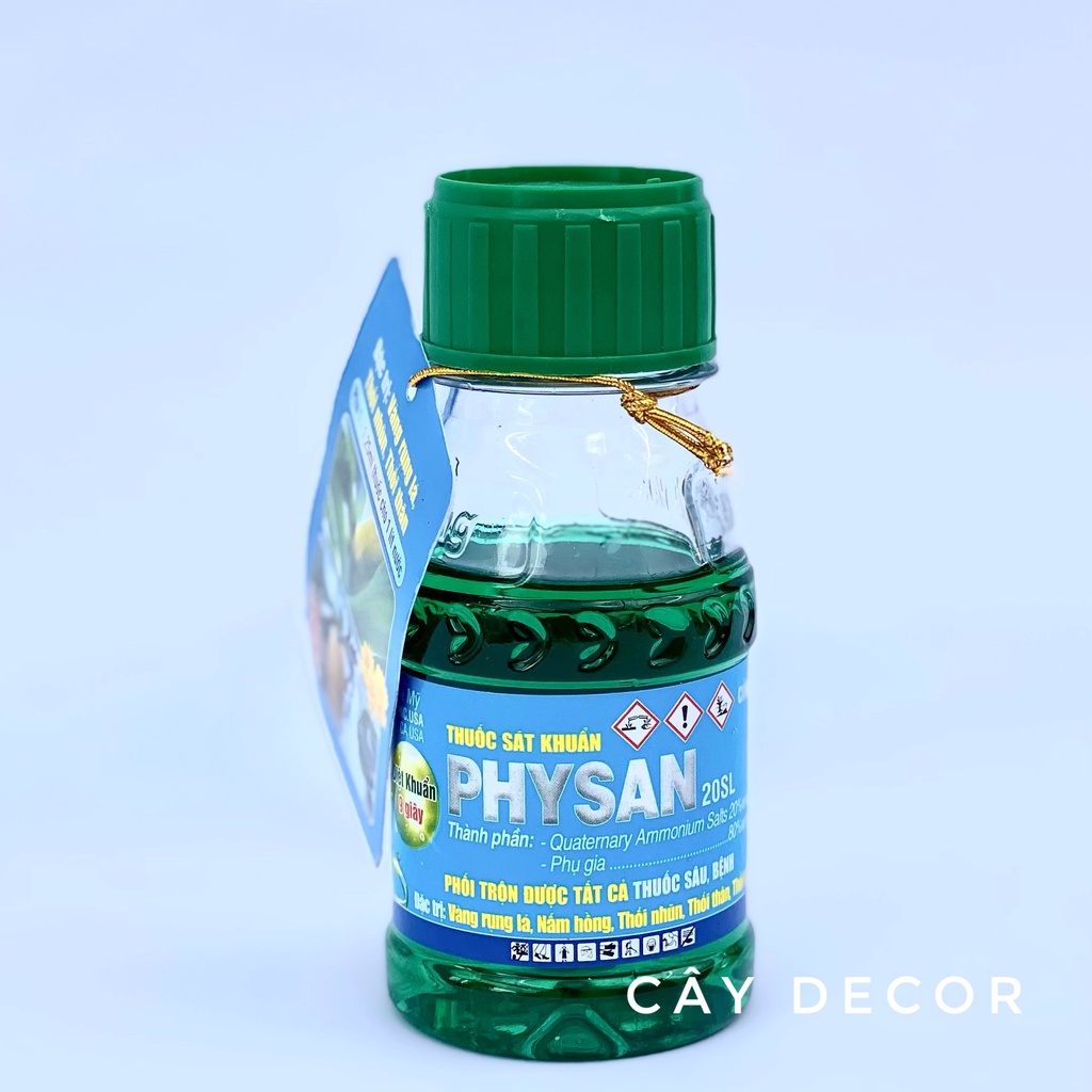 PHYSAN 20sl đặc trị thối nhũn, nấm khuẩn cho cây, chai 100ml