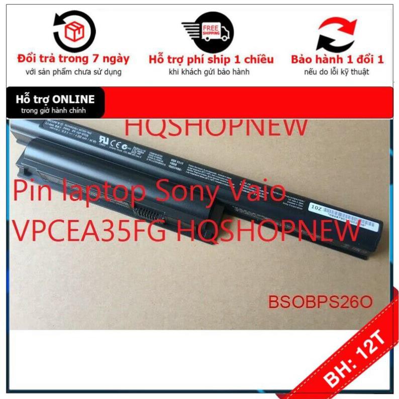 [BH12TH] ⚡️[Pin zin] Pin laptop Sony Vaio VPCEA35FG