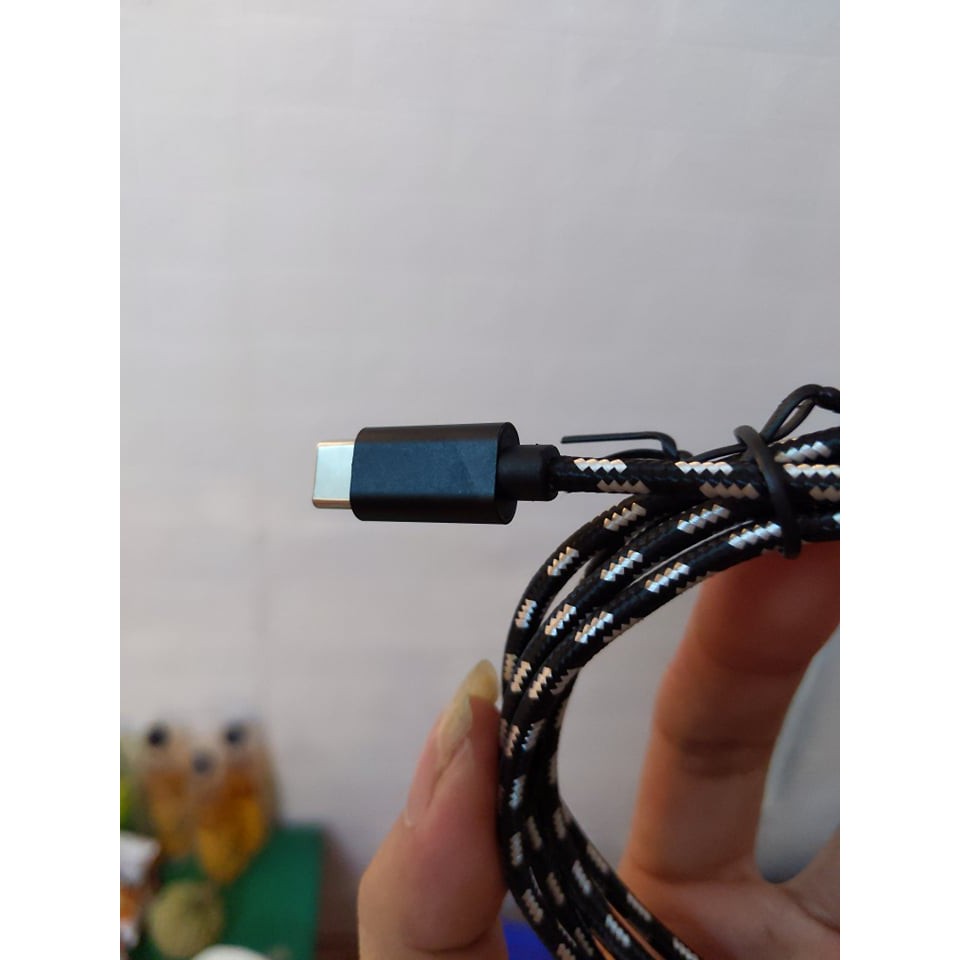 Cáp sạc nhanh usb to type c dài 1.3m